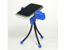 Logo mobilného telefónu selfie pre stôl, modrá, termoplastická