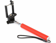 Selfie tyč Omega Selfie Stick Platinet Šport Teleskopická tyč na tyč červená (OMMPKR)